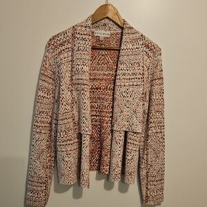 Knox Rose Multicolor Open Front Cardigan